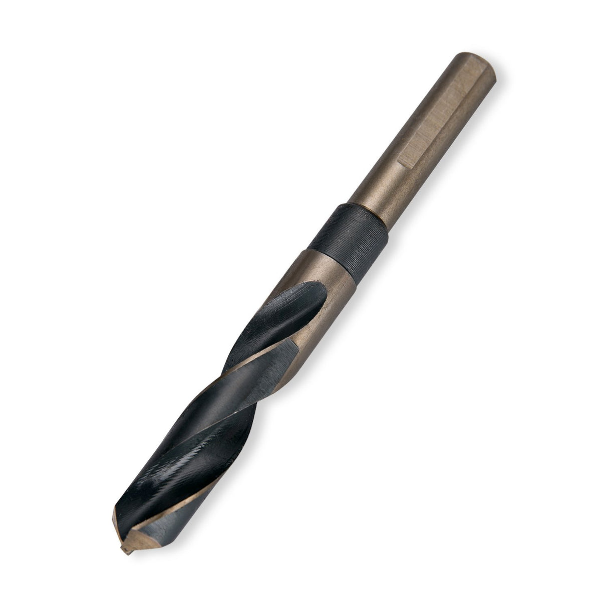 EFFICERE 8-Piece Premium 1/2” Reduced Shank Silver and Deming Large Drill Bit Set in Aluminum Carry Case, M2 High Speed Steel, 135-Degree Split Point | SAE Inch Size 9/16” - 1” by 1/16th Increment EFFICERE