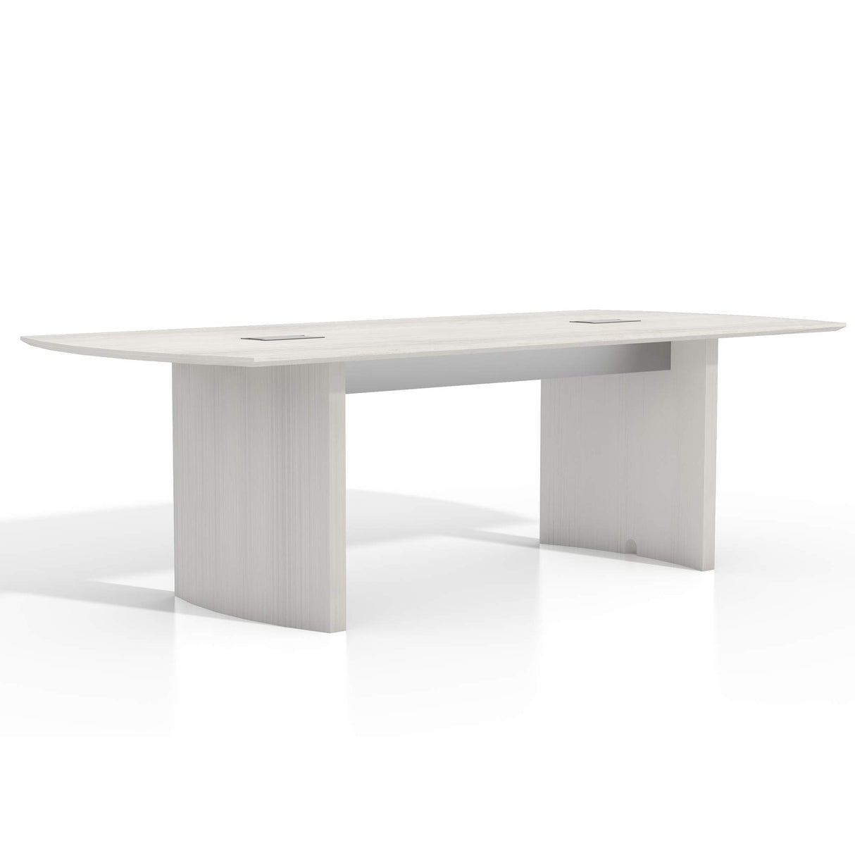 Safco Medina Modern Office Conference Meeting Room Table, 8', Textured Sea Salt Safco