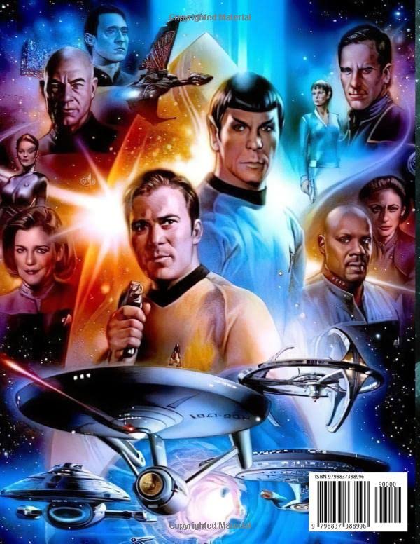 Star Coloring Book: Enchanting The Ultimate Trek Special A Books For Adult And Kid Majosta