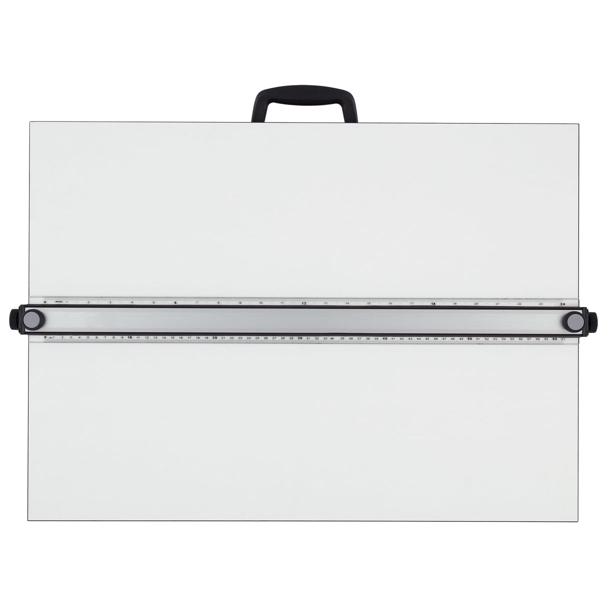 Acurit PXB 24” x 36” Drawing Board for Artists and Designers - Portable Workspace for Drawing, Sketching, Drafting, Painting - Fixed Angled Laminated Surface with Ruler and Parallel Motion Bar Acurit
