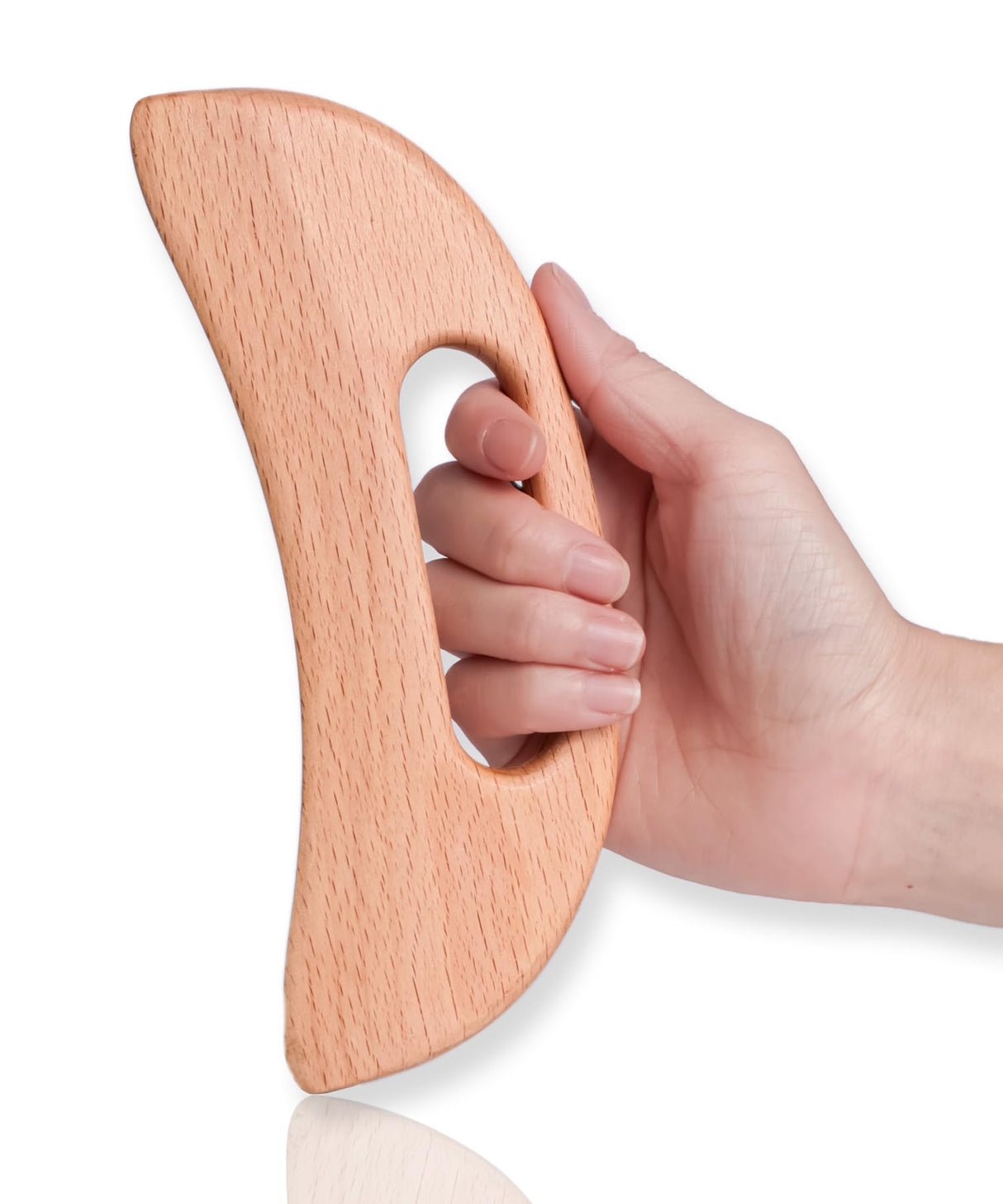 enttgo Body Gua Sha Tool Wooden Lymphatic Drainage Tool,Guasha Massage Tools for Anti Cellulite and Relieve Muscle Fatigue,Wood Therapy Massage Tools for Neck Back Face Leg Facial (A-Wood1) enttgo