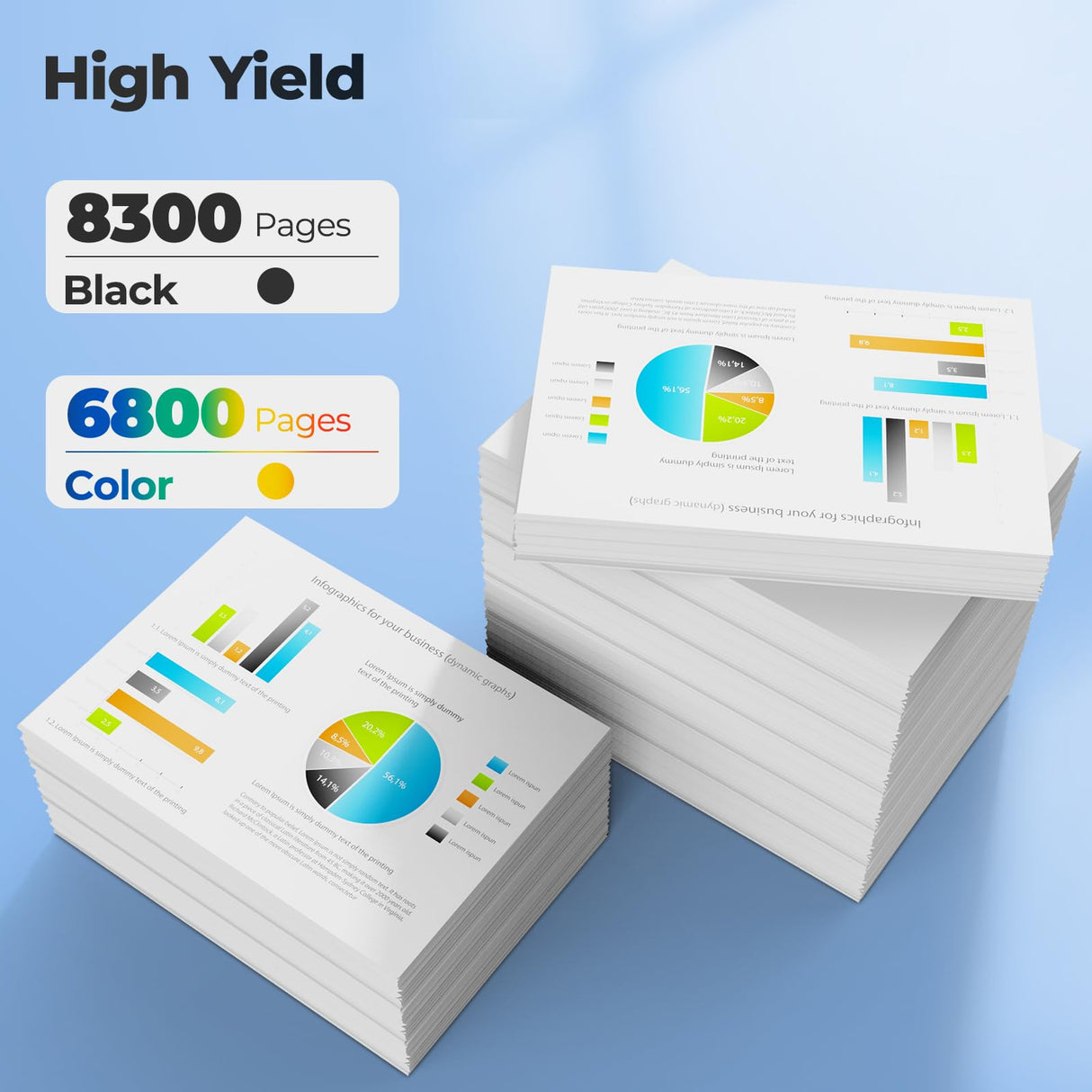 552 Ink Bottles Ecotank 6 Pack ET-8550 ET-8500 Replacement for Epson 552 Ink Refill Bottle Work for Ecotank Photo ET 8550 ET8550 Ecotank Photo ET 8500 ET8500 Printer (BK PB C M Y GY) Topcolor