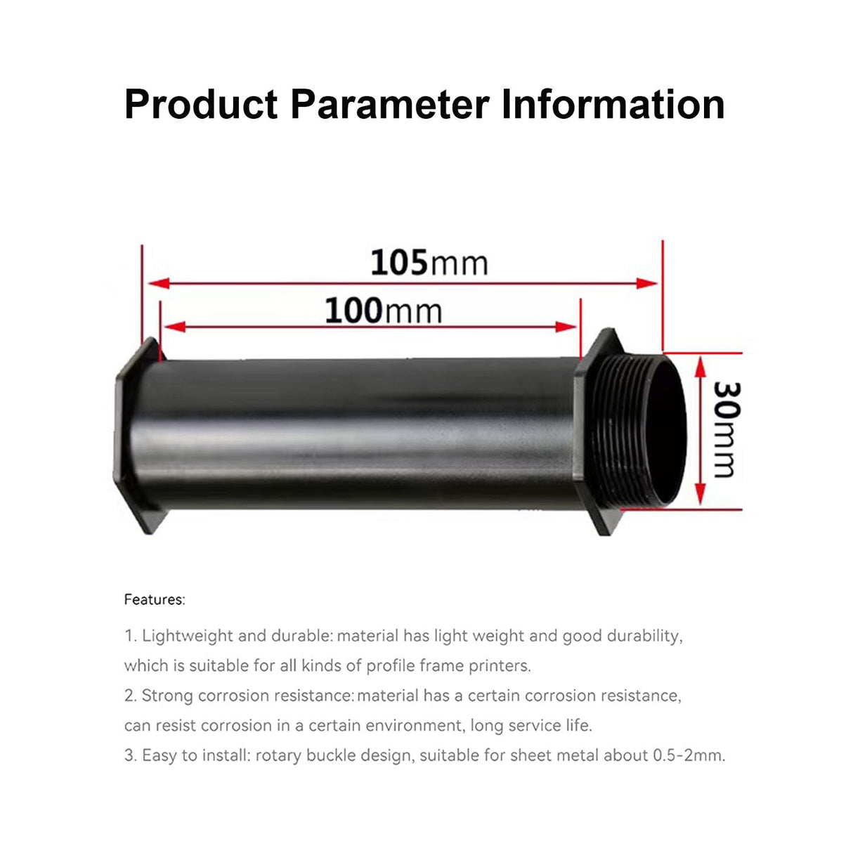 HysiPrui Filament Holder Kobra 2 Max 2 Neo accessories for Universal Filament for PLA/ABS/Nylon/Wood/TPU, Metal Durable 3D Printer for Anycubic Kobra 2/Kobra 2 Neo/Kobra 2 Pro/Kobra 2 Plus/Kobra 2 Max HysiPrui