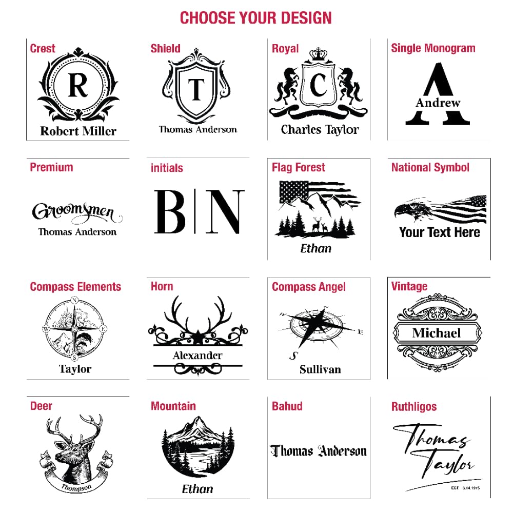 Shanik Wooden Watch Box for Men - Personalized Storage with 5 Slots for Watches, Soft Velvet Pillows, Natural Acacia Wood (Wooden Watch Box/Without Engraving) Shanik