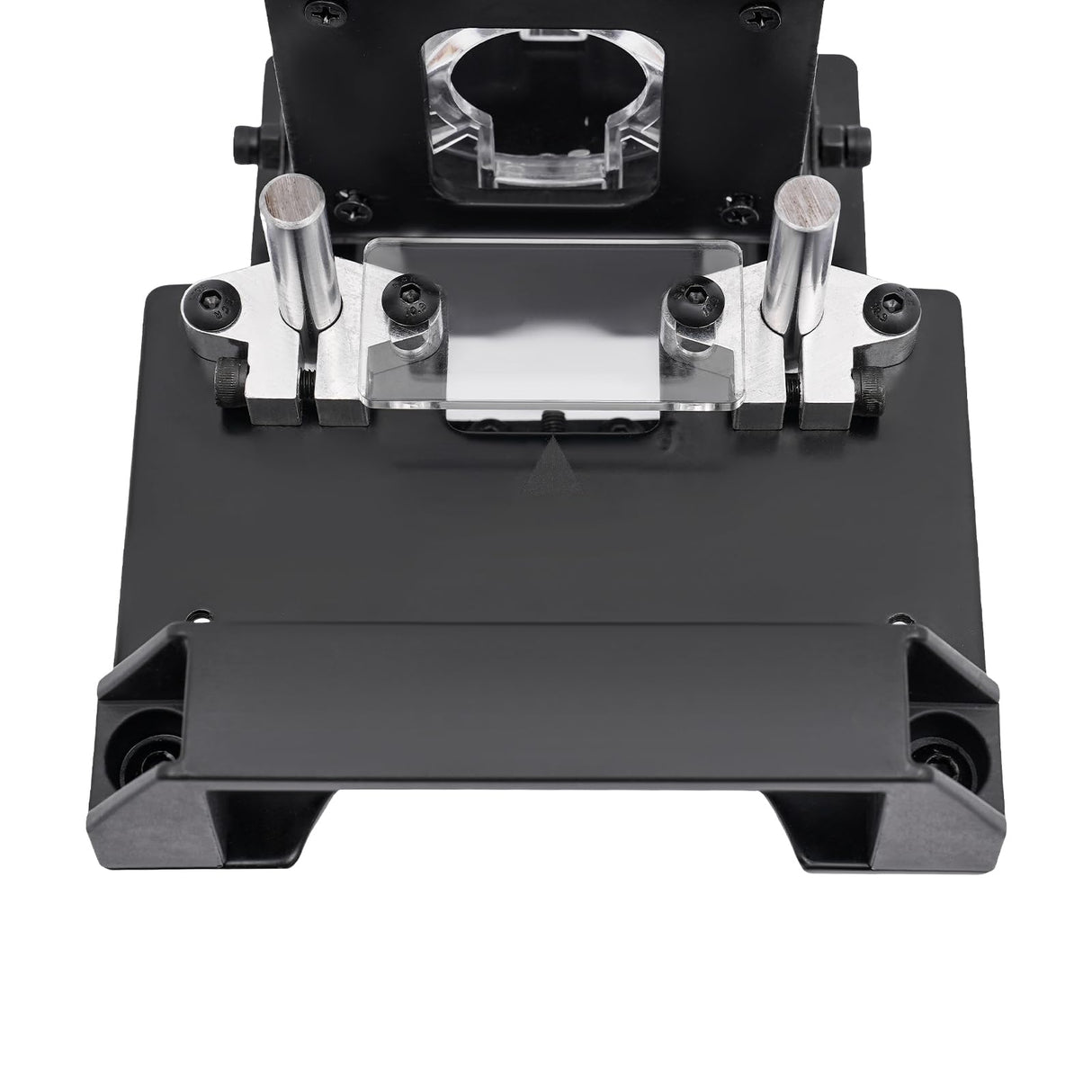 Slotting Guide Locator, Mortising Jig 2 in 1 Invisible Fastener Slotting Bracket Woodworking Slotting Locator Edge Guide Trimming Machine Hole Stand for Woodworking Furniture Splicing DUYIWAA