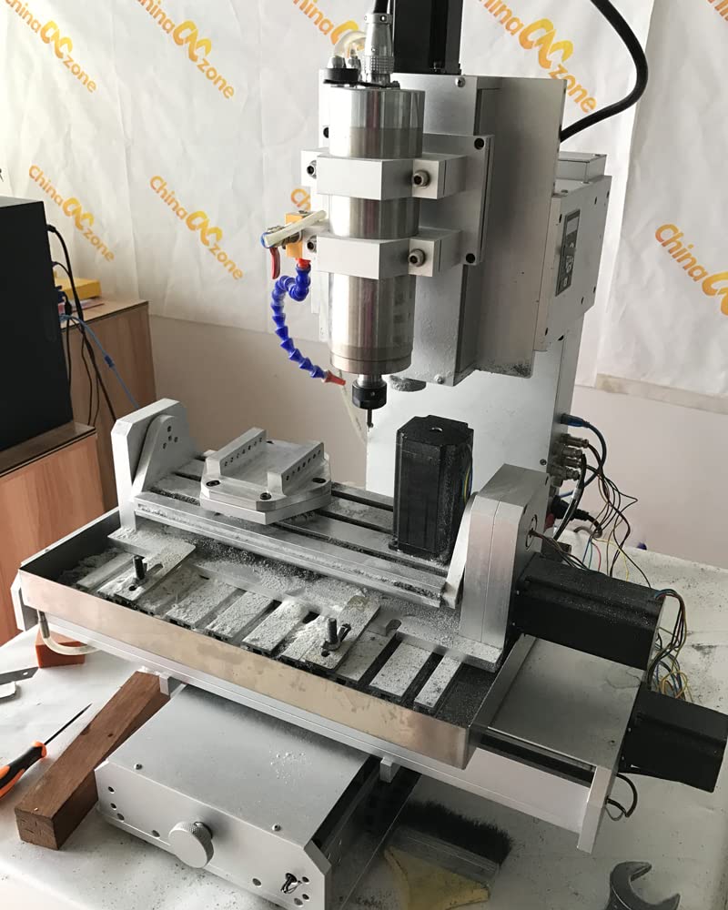 CNC 5 axis router 3040 Ovsuqu mini CNC milling machine 2.2KW CNC carving machine with 2.2KW + water sink for metal woodwork Ovsuqu