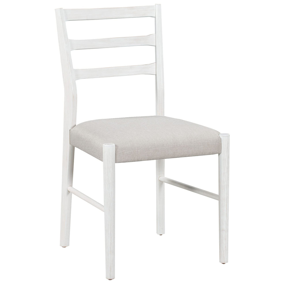 LUMISOL Solid Wood 7 Piece Kitchen Table Set with Chairs Farmhouse Extendable Dining Room Table Set with Storage Drawer for 6, Brown+White LUMISOL