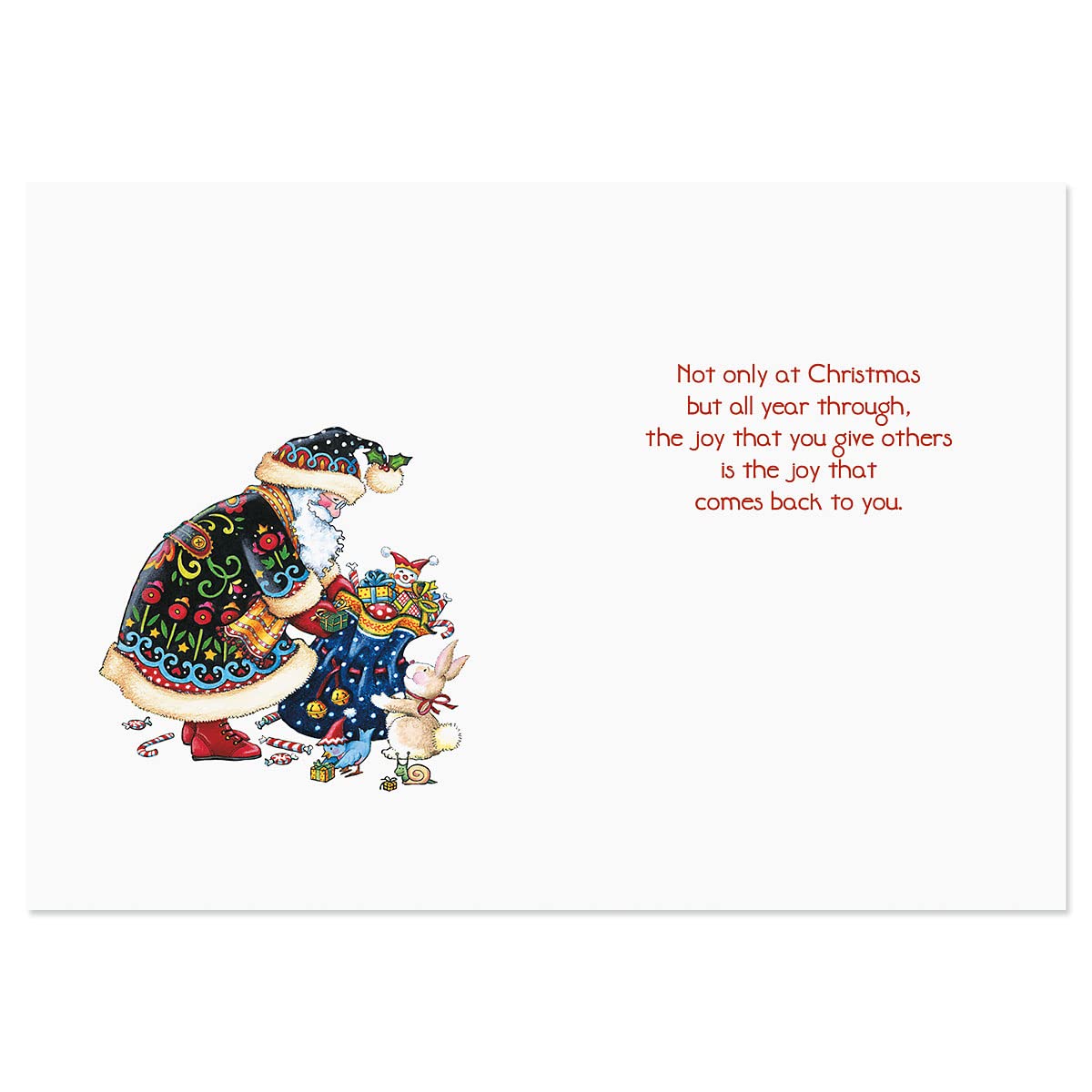 Current Mary's Woodland Christmas Greeting Cards Set © Mary Engelbreit - Set of 18 Large 5 x 7-Inch Folded Cards, Themed Holiday Card Value Pack, Envelopes Included Current