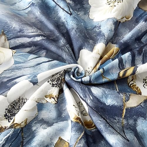 Cupocupa King Size Comforter Set - Floral Boho Bedding Comforter Set, Soft Reversible Botanical Comforters 3 Pieces 2 Pillow Shams for King Size Bed, Aesthetic Bedding. Cupocupa