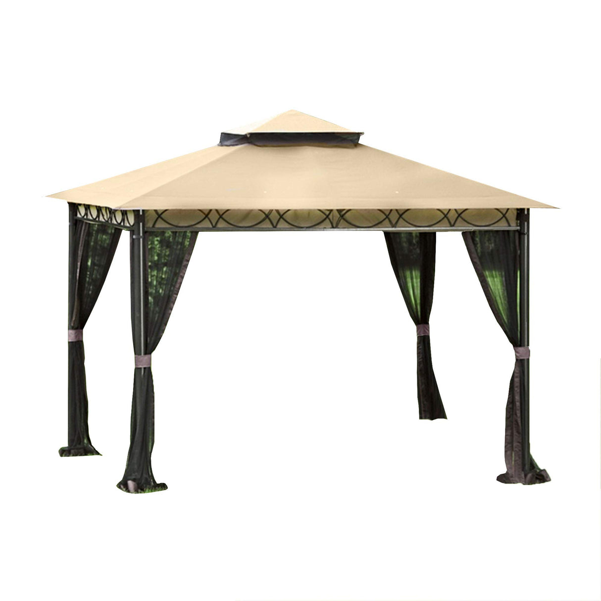 Garden Winds Replacement Canopy Top Cover for The Celeste Gazebo - RipLock 350 Garden Winds