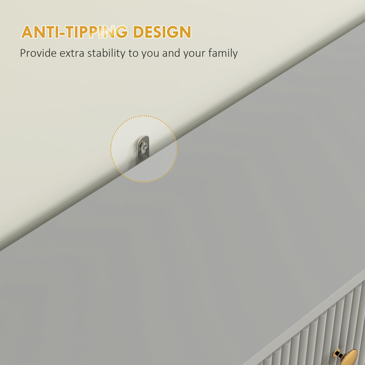 HOMCOM Narrow Shoe Cabinet with 2 Flip Drawers, Modern Shoe Storage Cabinet with Wave-Like Panels and Adjustable Shelves for 12 Pairs of Shoes, for Entryway Hallway, Gray HOMCOM