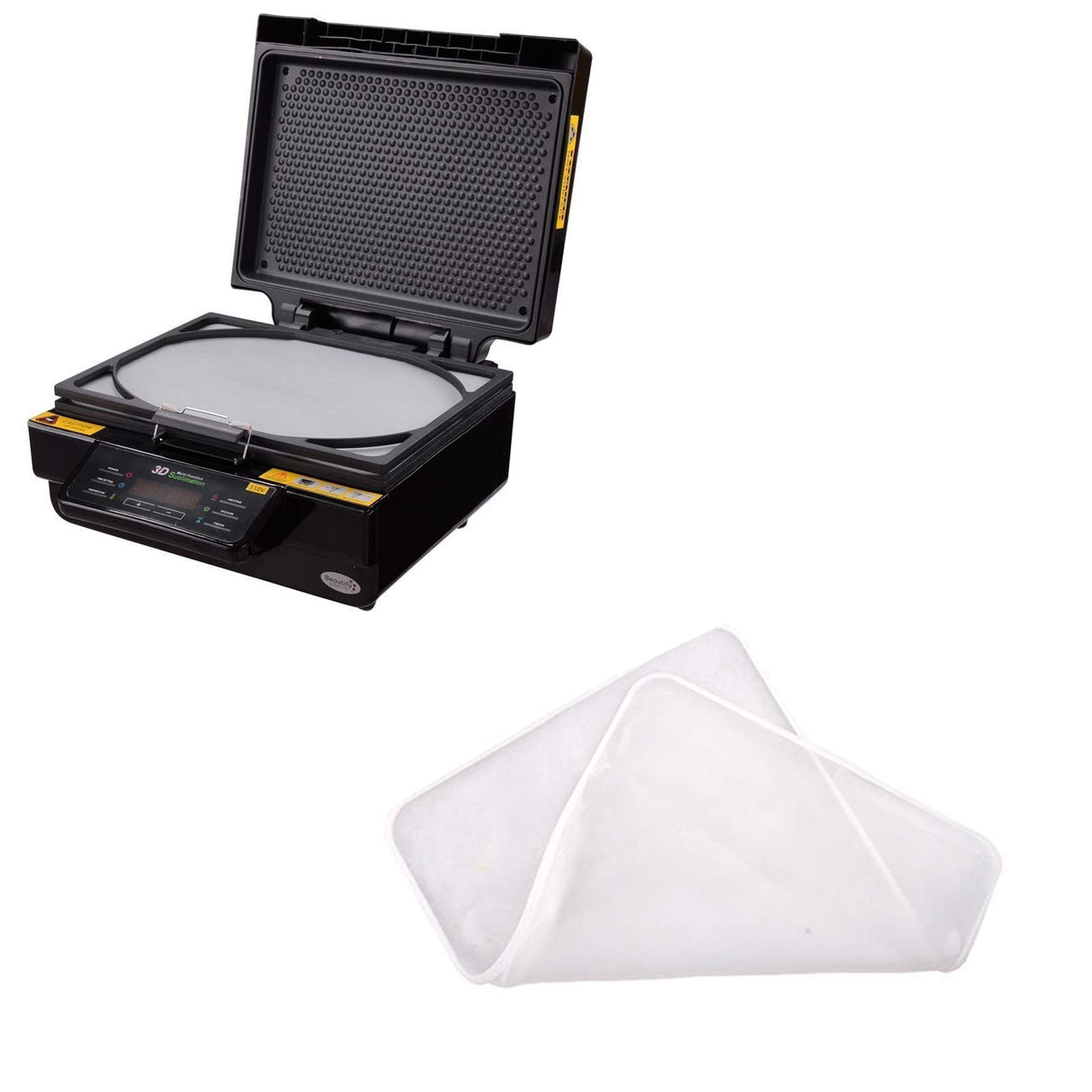 INTSUPERMAI 1 sheet High Temperature Silicone Film for Multi-Functional 3D Vacuum Sublimation Heat Press Machine INTSUPERMAI