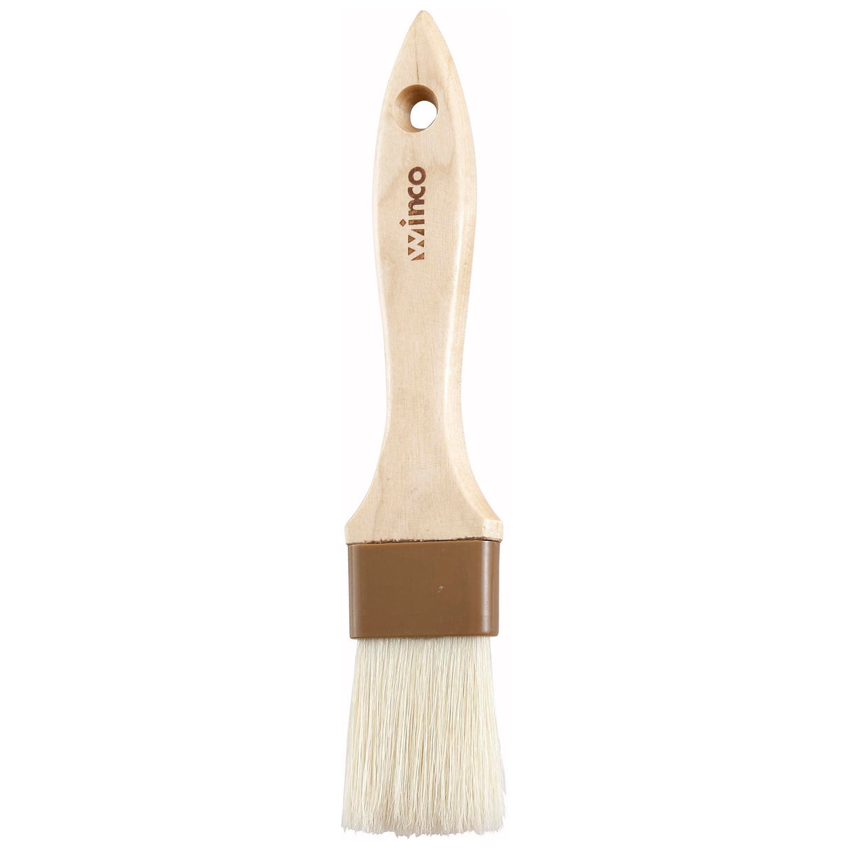 Winco Flat Pastry and Basting Brush, 1-1/2-Inch, Beige Winco