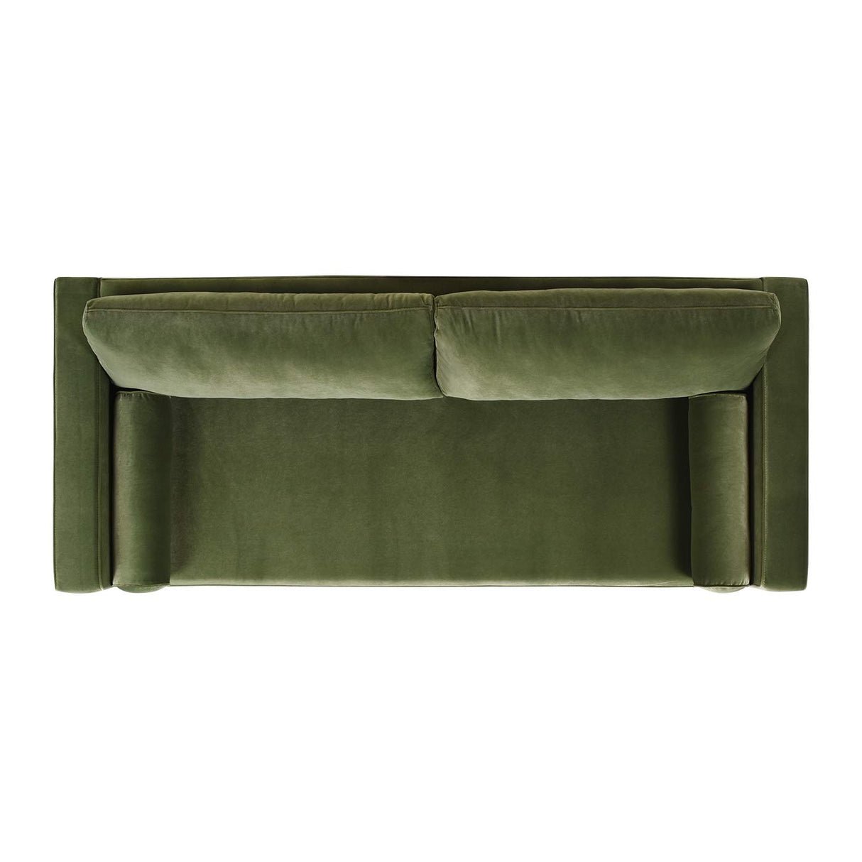 Jennifer Taylor Home Nicholi Lawson Velvet Loose Back Sofa - Olive Green, Modern & Contemporary Jennifer Taylor Home