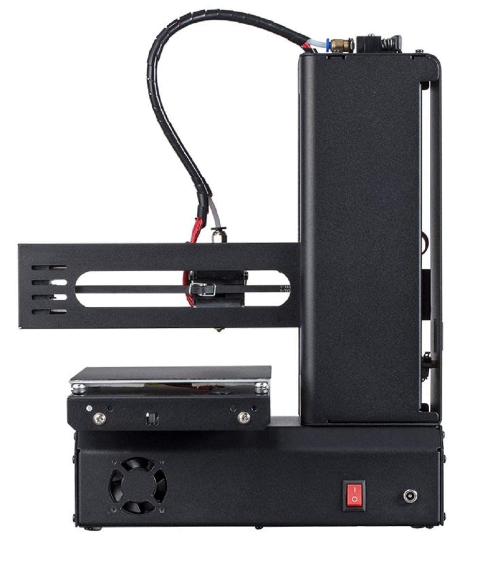 MALYAN M200 FDM Mini 3D Printer - Fully Assembled 3D Printers for Kids and Beginners, Free Sample PLA Filament and MicroSD Card Preloaded with Printable 3D Models, Printing Size 120x120x120mm MALYAN