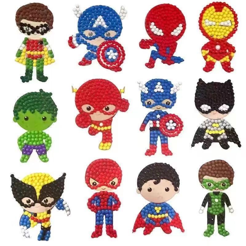 Diamond Painting Kits for Boys,Gem Stickers,Diamond Painting Crafts,Arts and Crafts for Kids Ages 4-6-8-10-12,Best Gifts Toys for Boys Birthday FONYANE