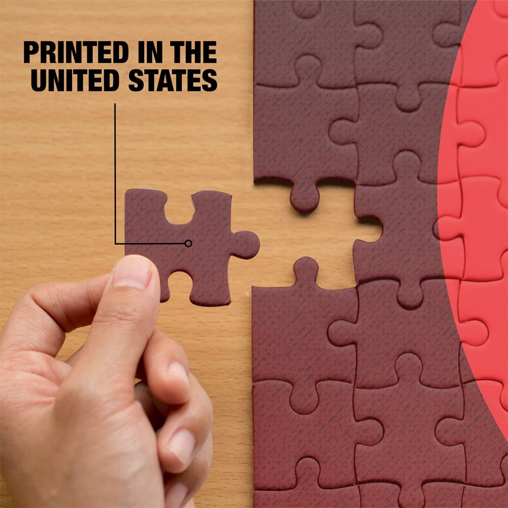 Batman The Animated Series Moonlight 500 Piece Jigsaw Puzzle for Adults, 16" L X 21.5" W GRAPHICS & MORE