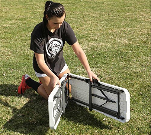 Lifetime 80305 Portable Folding Bench, White Lifetime