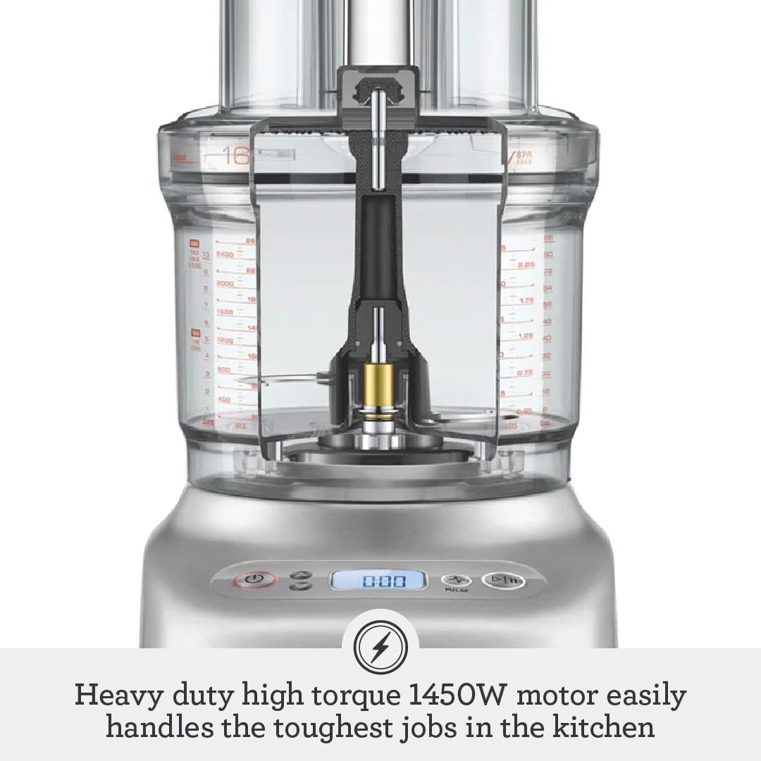 Breville Sous Chef 16 Cup Food Processor, Brushed Stainless Steel, BFP810 Breville