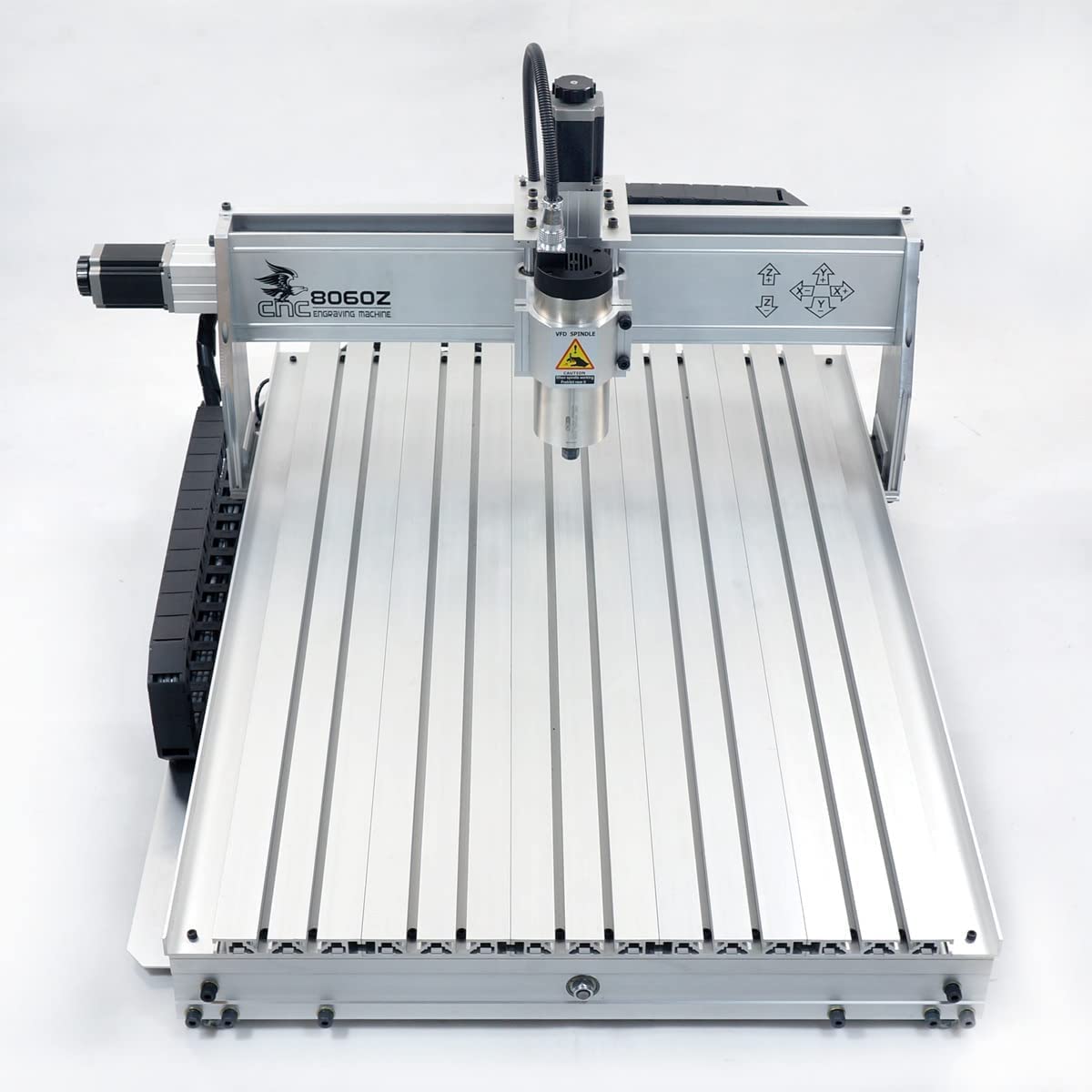 US Stock! USB Port 8060 2.2KW CNC Router/CNC Engraving milling and Drilling Carving Machine + Limit Switch CNC Engraver ALQALAA ROASTERY