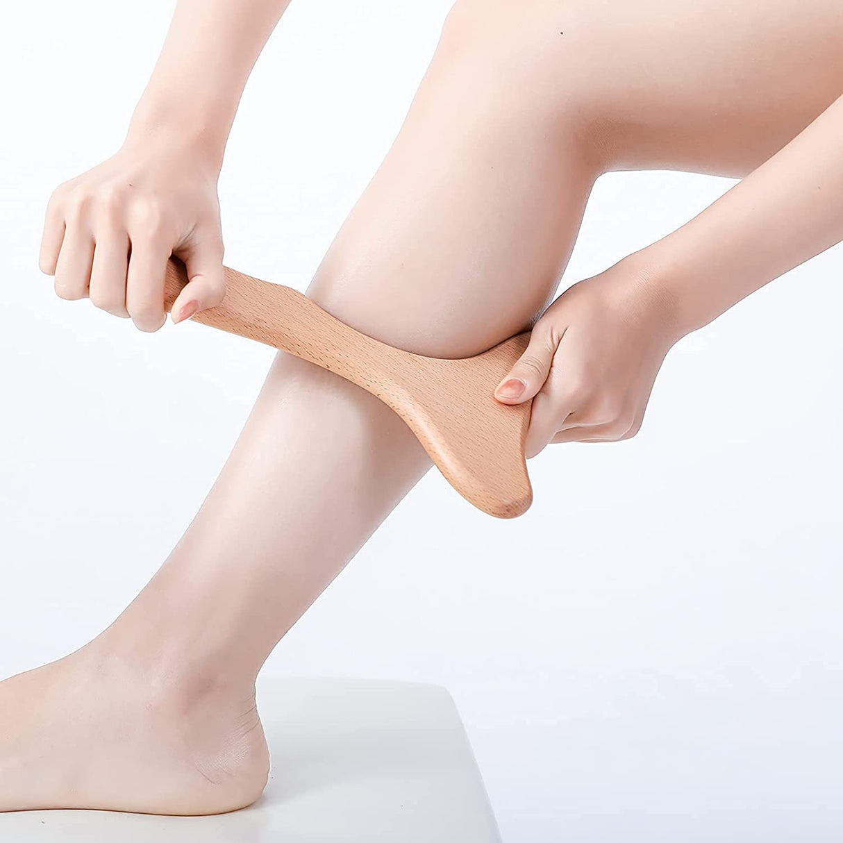 Komogir Wood Therapy Massage Tool Wooden Lymphatic Drainage Massager Body Sculpting Tools for Maderoterapy,Gua Sha,Muscle Release-11 * 6inches Komogir