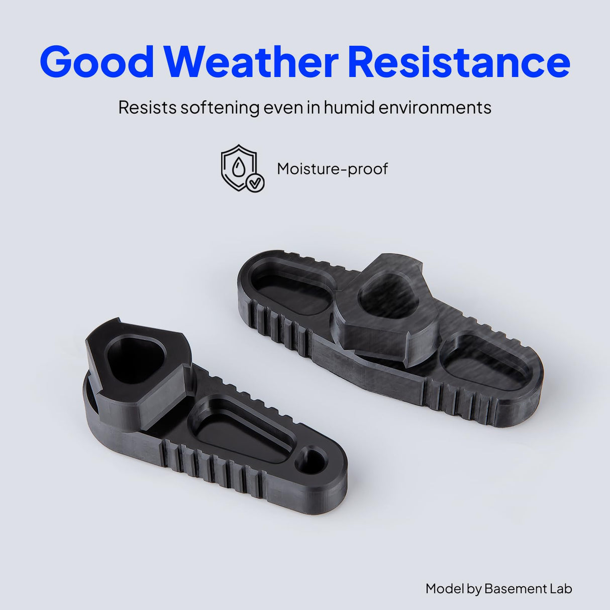 ELEGOO Tough Resin 3D Printer Resin with High Hardness, Low Viscosity, Low Shrinkage, Compatible with MSLA/LCD/DLP 3D Printers, Black 1000g ELEGOO