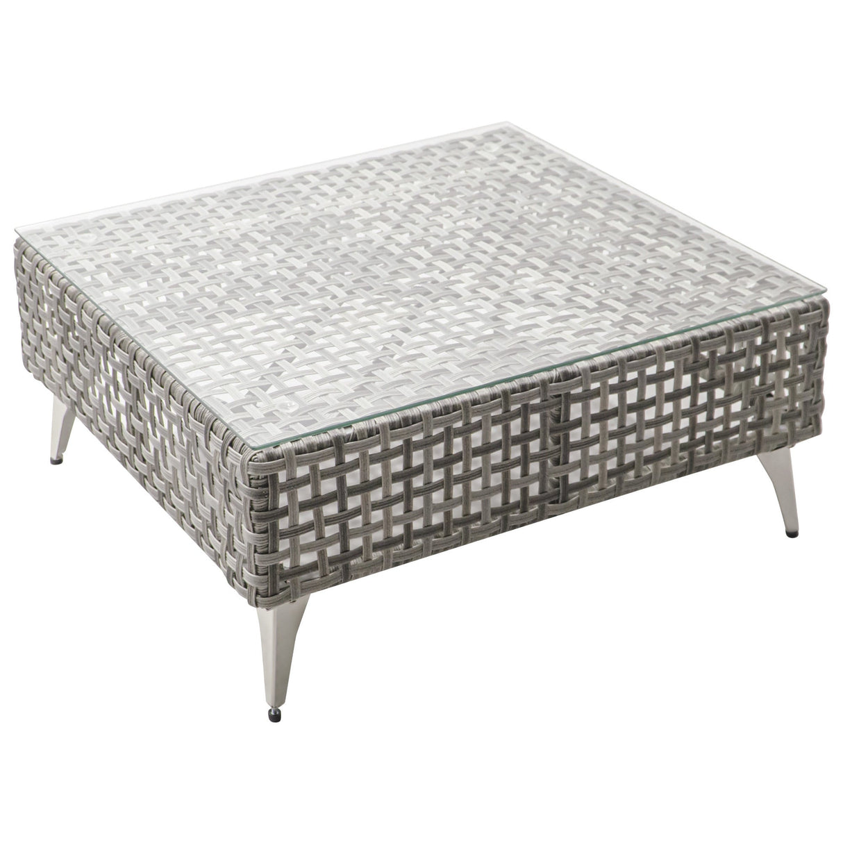 K&K Patio 8-Piece Patio Furniture Set with 43" Fire Pit Table