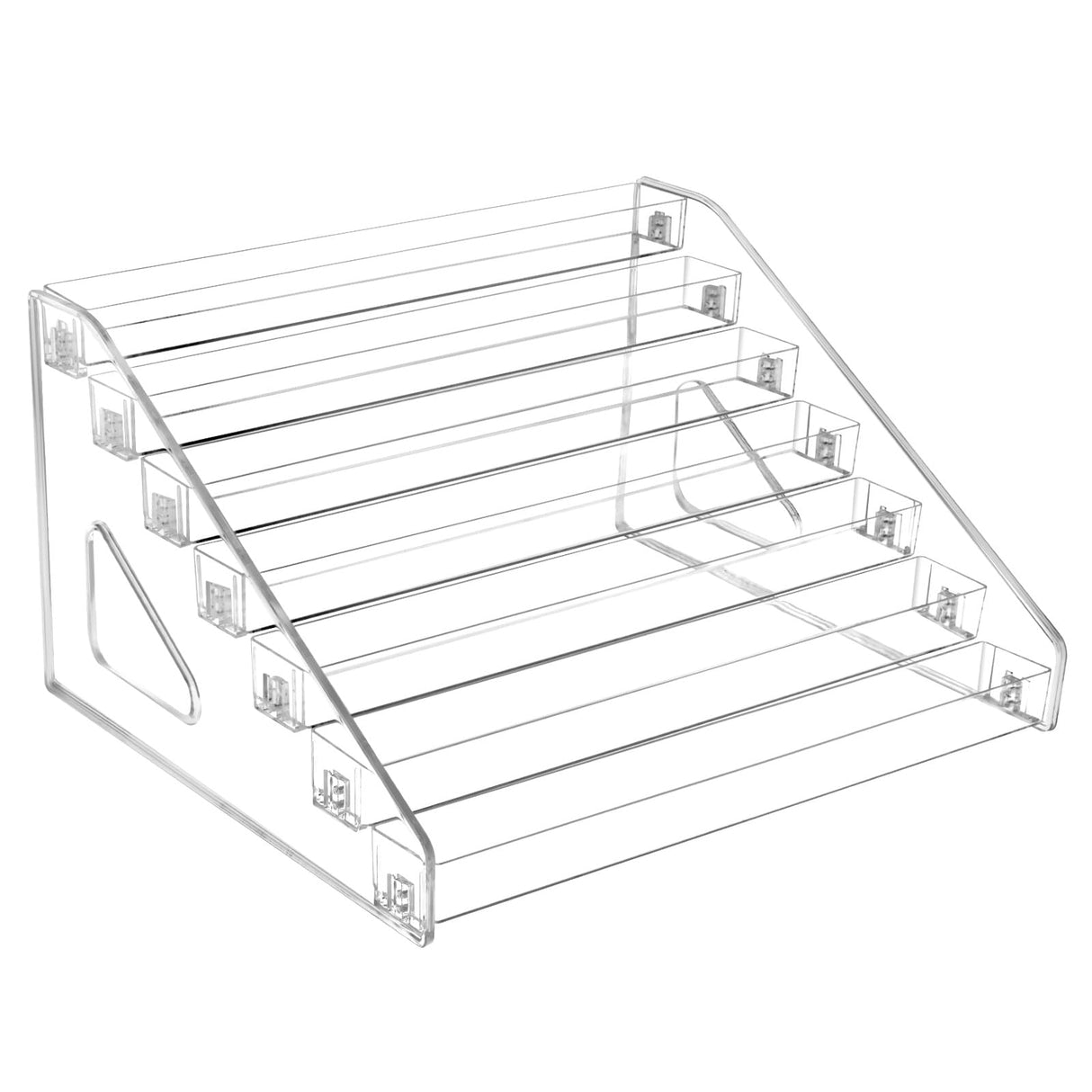 Vowcarol Clear Paint Organizer, Miniature Paint Holder 7 Layers Paint Storage Rack, Craft Paint Organizer Rack Vowcarol