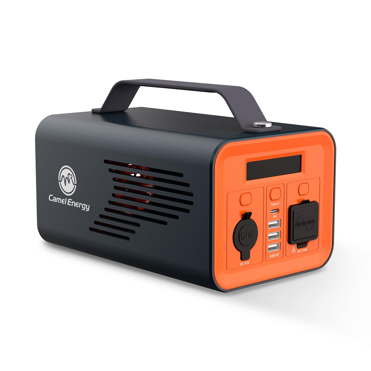 Camelenergy Lifepo4 Power Station 230Wh 200W LiFePO4 Power Generator Multiple Outlets AC Outlet PD 60W Stable Solar Generator for Home Trip Blackout Camping Gear Outdoor Emergency camelenergy