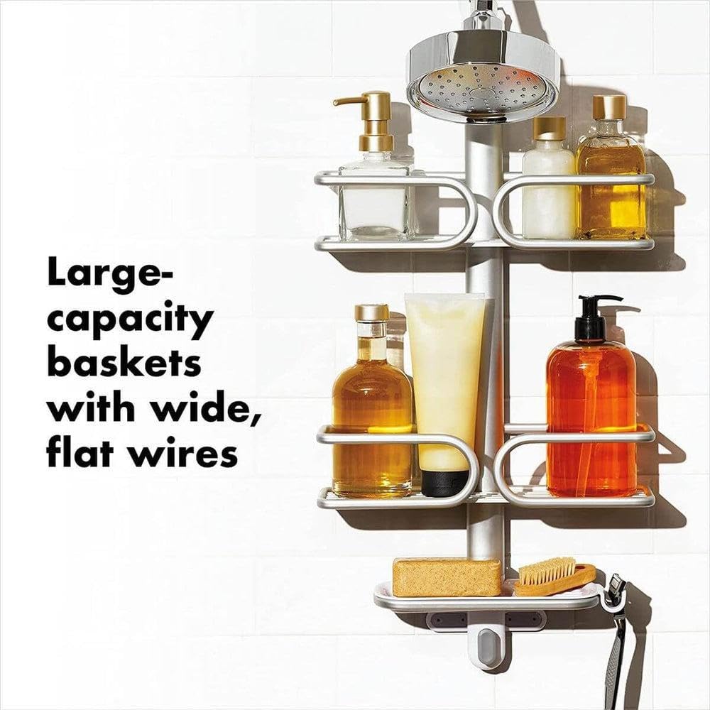 OXO Good Grips 3-Tier Aluminum Shower Caddy OXO