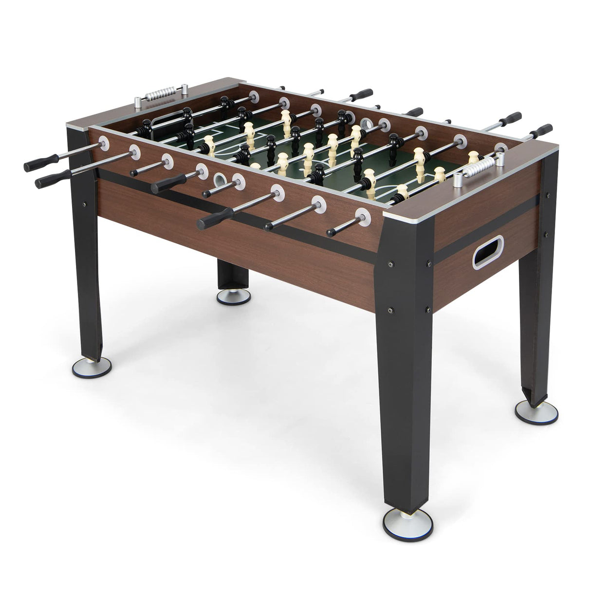 Giantex 54” Foosball Table, Foosball Table Adult Size with 2 Balls, Wood Football Table, Arcade Soccer Table Game for Kids, Game Room, Home, Office, Party Giantex