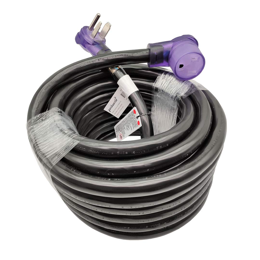 Parkworld 6AWG NEMA 6-50 Extension Cord 50 AMP, 250-Volt 6 Gauge Welder Extension Cord 50A 3-Prong 6-50P to 6-50R (100FT) Parkworld