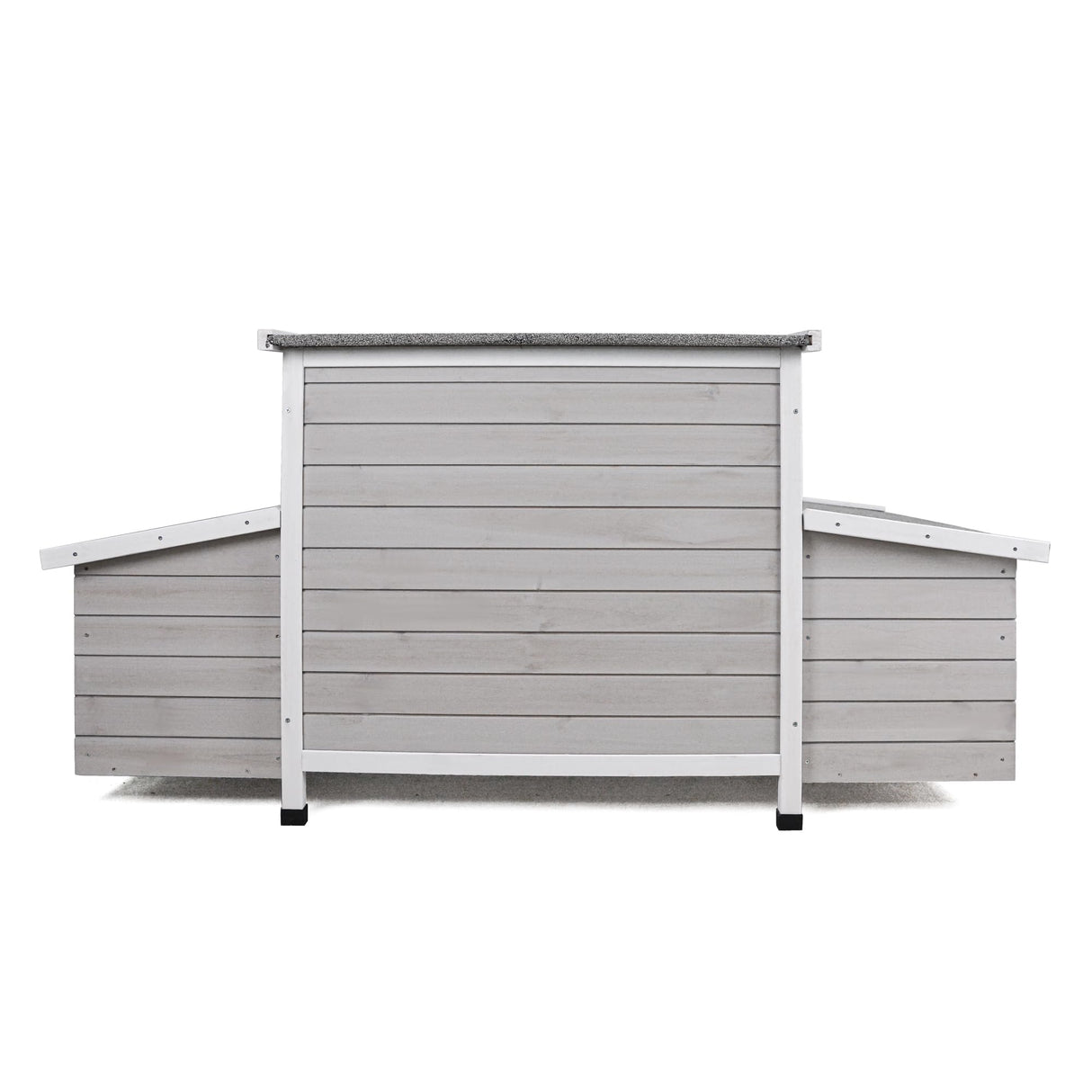 KEWASHIGOODS 58" Chicken Coop,Outdoor Large Chicken Coop with 6 Nesting Boxes,Weatherproof Poultry Cage,Removable Tray for Farm, Backyard KEWASHIGOODS