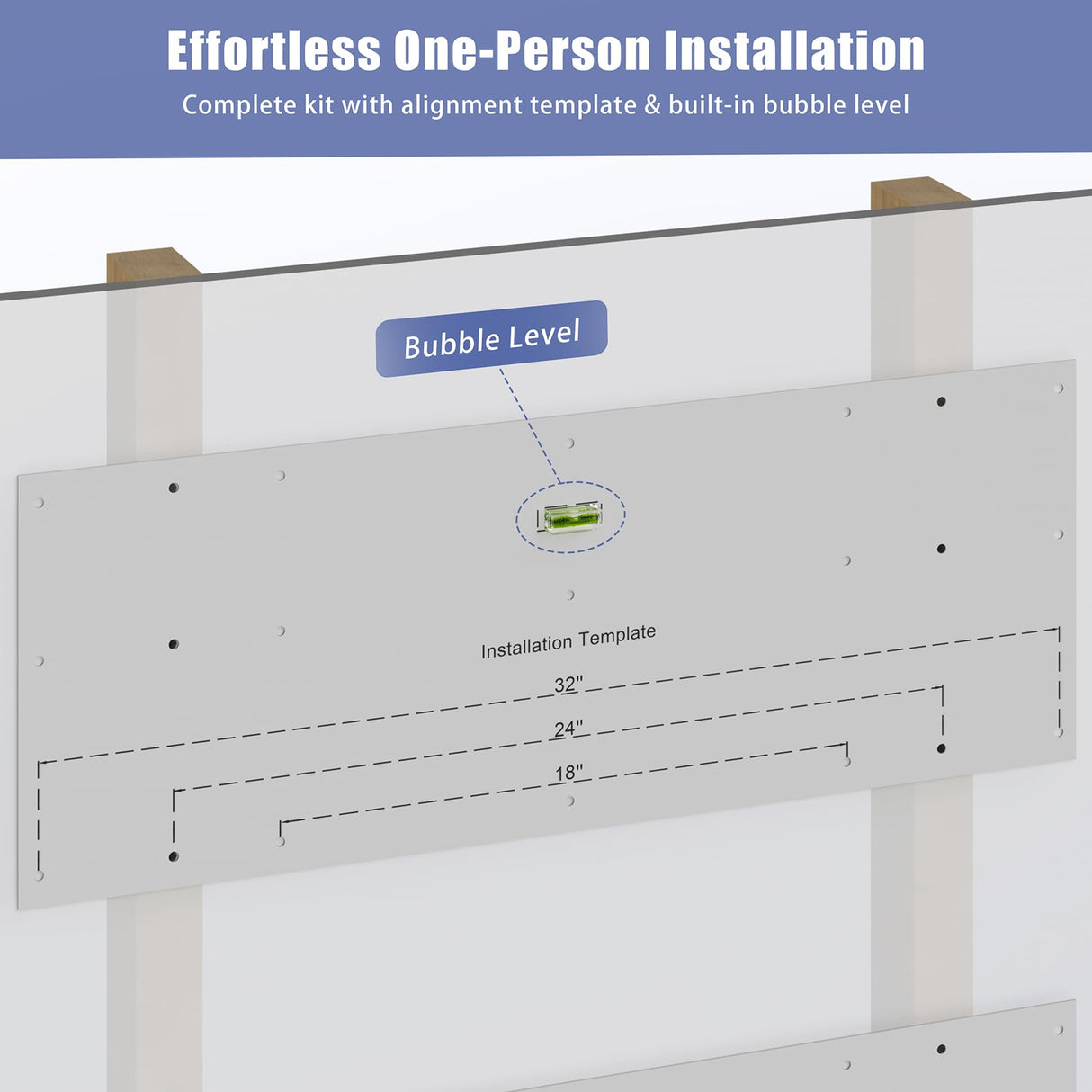 Jusgym 2-Pack 1x4ft Heavy Duty Garage Shelving, 1' x 4' Garage Wall Shelving Wall Mounted (2pack-1x4ft) Jusgym