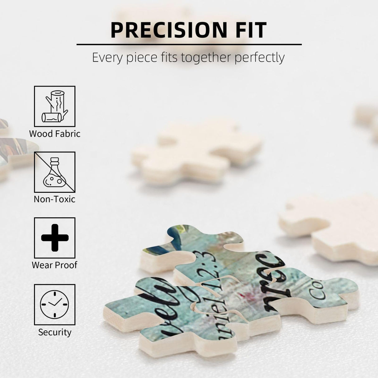 Horse Jigsaw Puzzles God Inspirational Jigsaw Puzzles for Adults Animals and Plants Motivational Toy Educational Intellectual Gcetensr