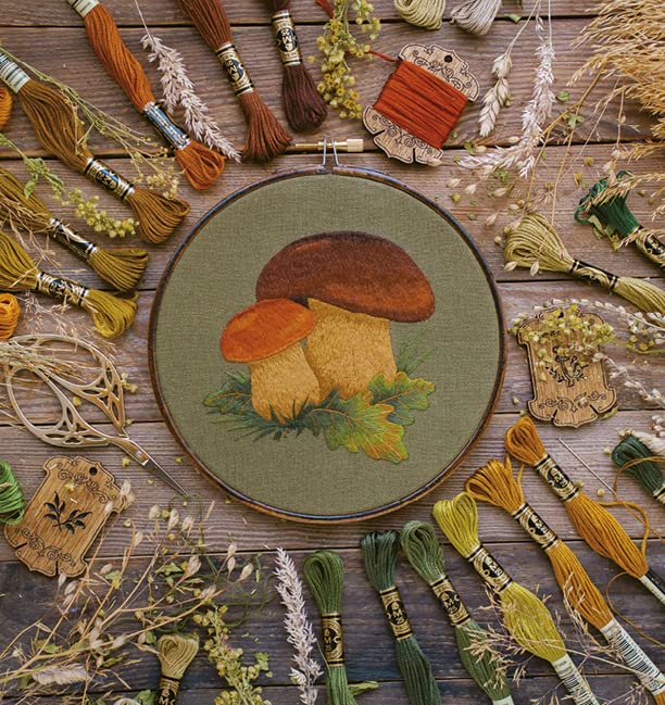 Paint with Thread: A step-by-step guide to embroidery through the seasons WoodArtSupply