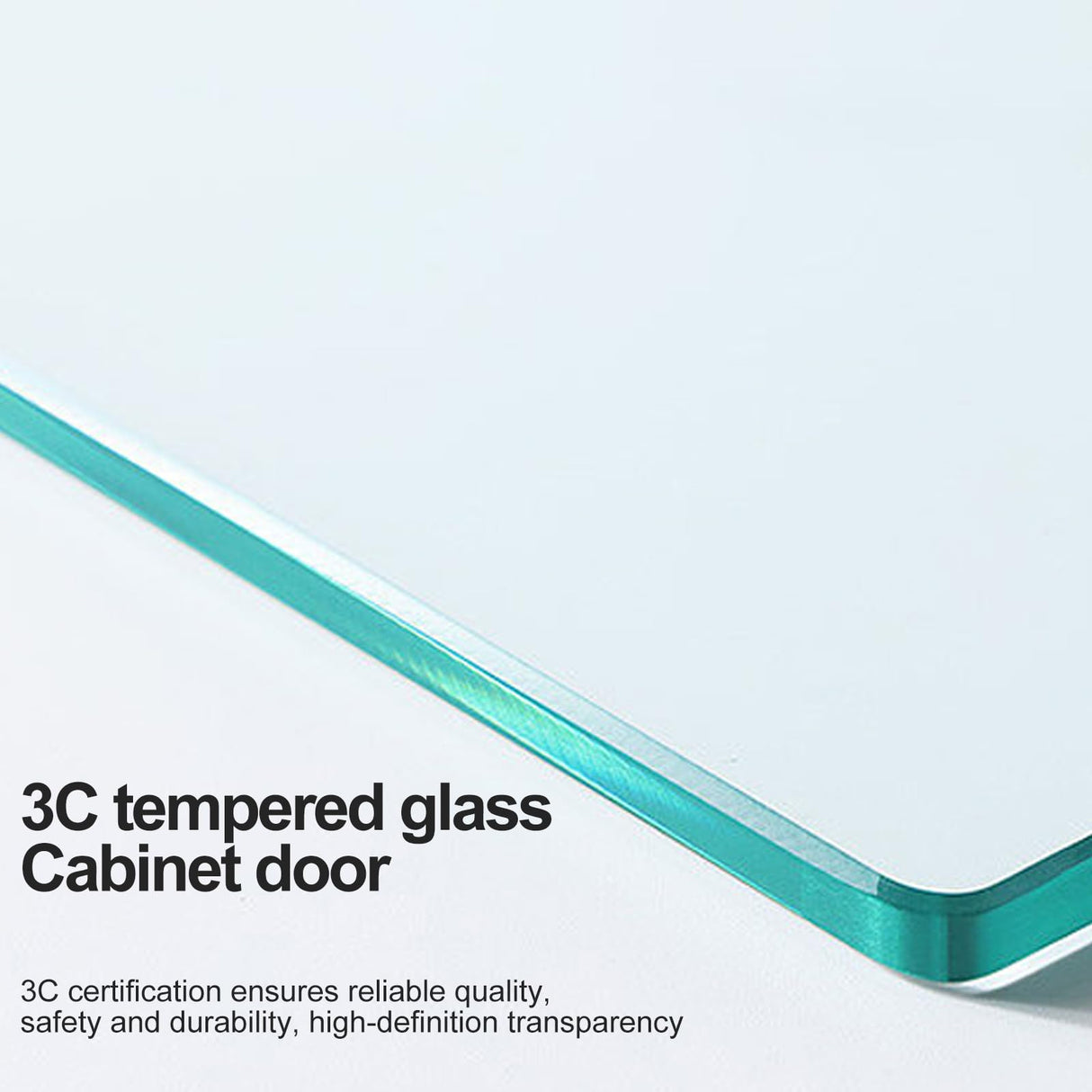 Display Cabinet with Glass Doors, 5-Tier Curio Cabinet with 4 Adjustable Shelves for Collectibles Toy Organizers Rack & Display Shelf, Kids Bookcase for Bedroom, Reading Nook, Living Room (White) YGWBGA