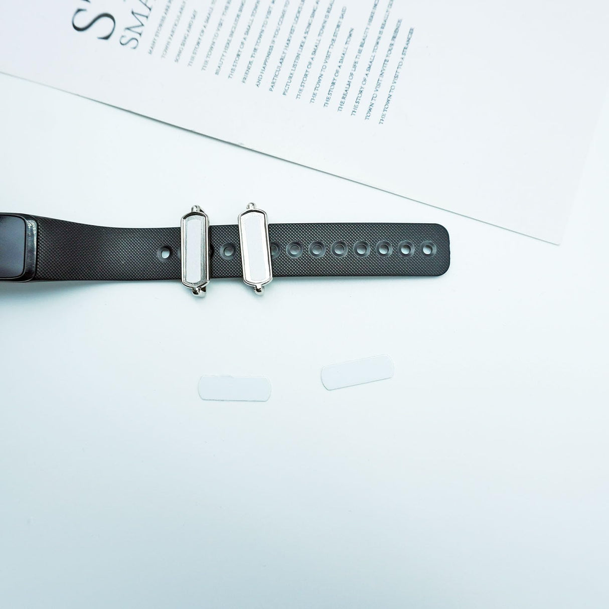 Frinnovan 15 Pack Sublimation Watch Charms Blanks Personalized Watch Bands Blank Charm DIY Photo Jewelry Making Crafts Rectangle Silver Frinnovan