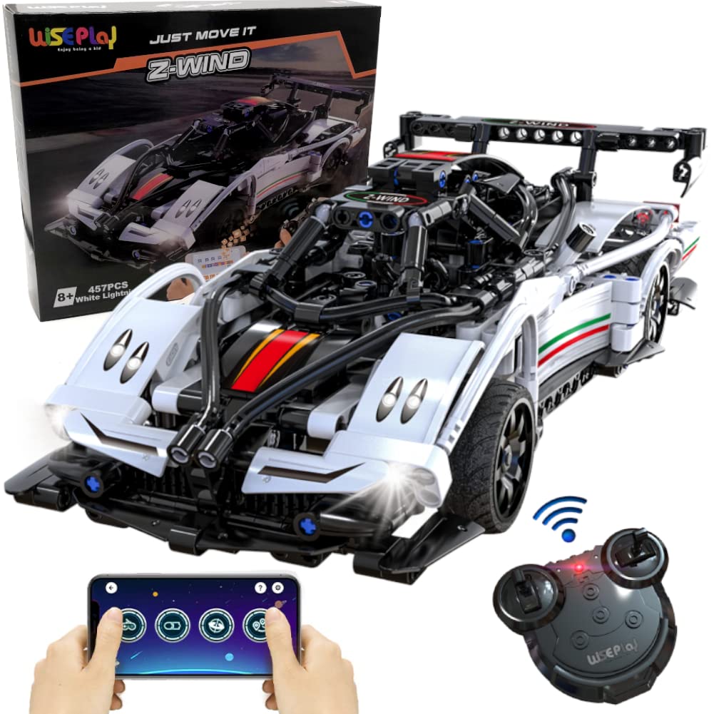 WisePlay Model Cars to Build for Adults and Kids 8-12 Year - STEM Projects for Kids Ages 12-16 Year - Build Your Own Remote Control Car - STEM Kits and Great Gift for Easter WISEPLAY