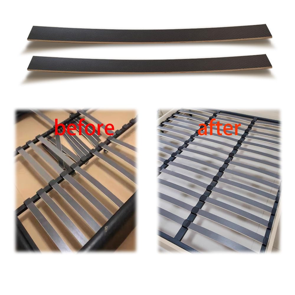 KUSRUP Slatted Bed Base Replacement Wooden Bed Slats Board for Metal Bed Frames Sofa Mattress Foundation/Platform (29.3" x 0.32" x 2"/5 Slats Pack) (29.3" x 0.32" x 2"/5 Slats Pack) KUSRUP