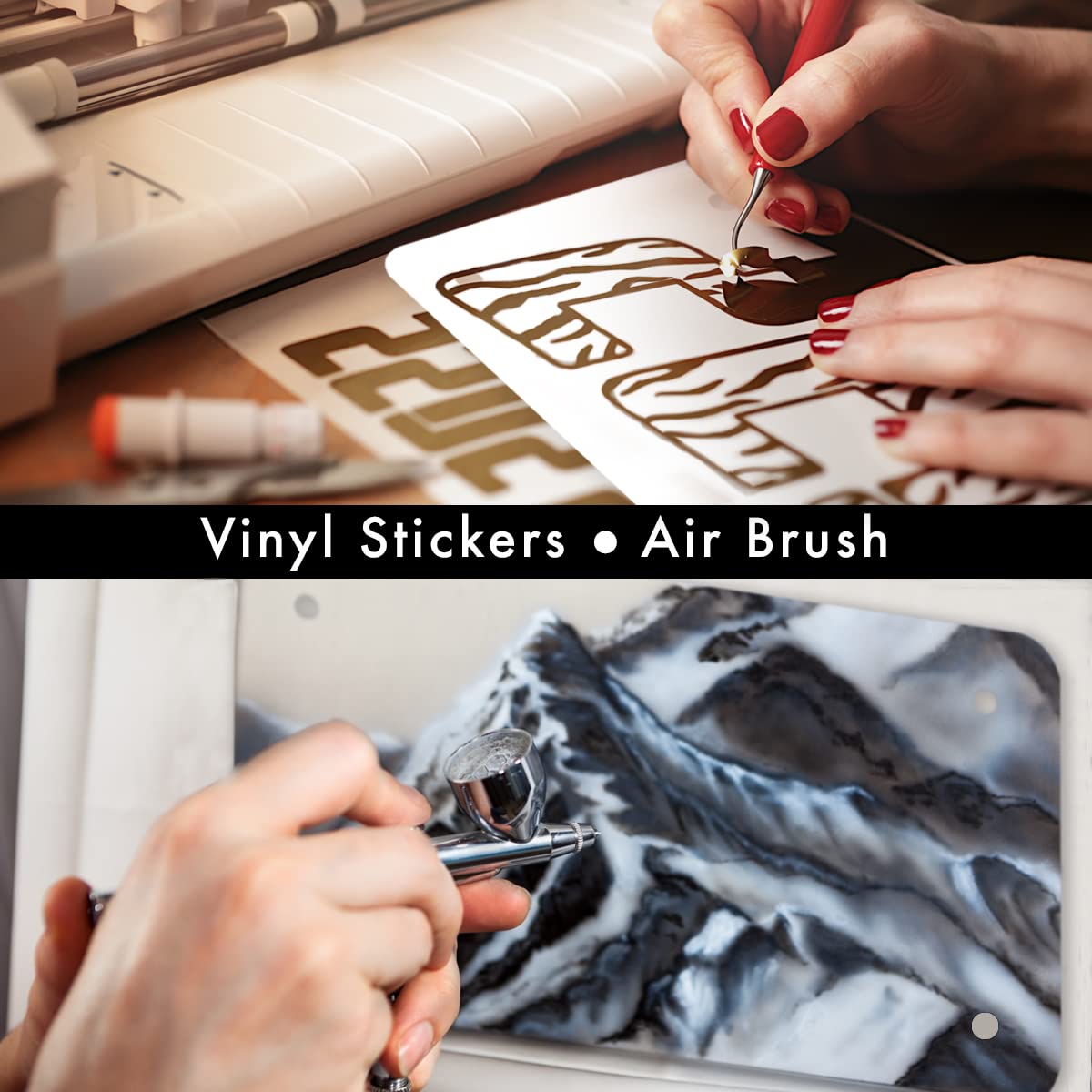 Simplee Signage 7"X4" Blank Motorcycle License Plate for Vinyl, Motorcycle Plate Blank for Business, Pack of 10 (Ten) Blank License Plates for Creating Custom Vanity Plates SimpLee Signage