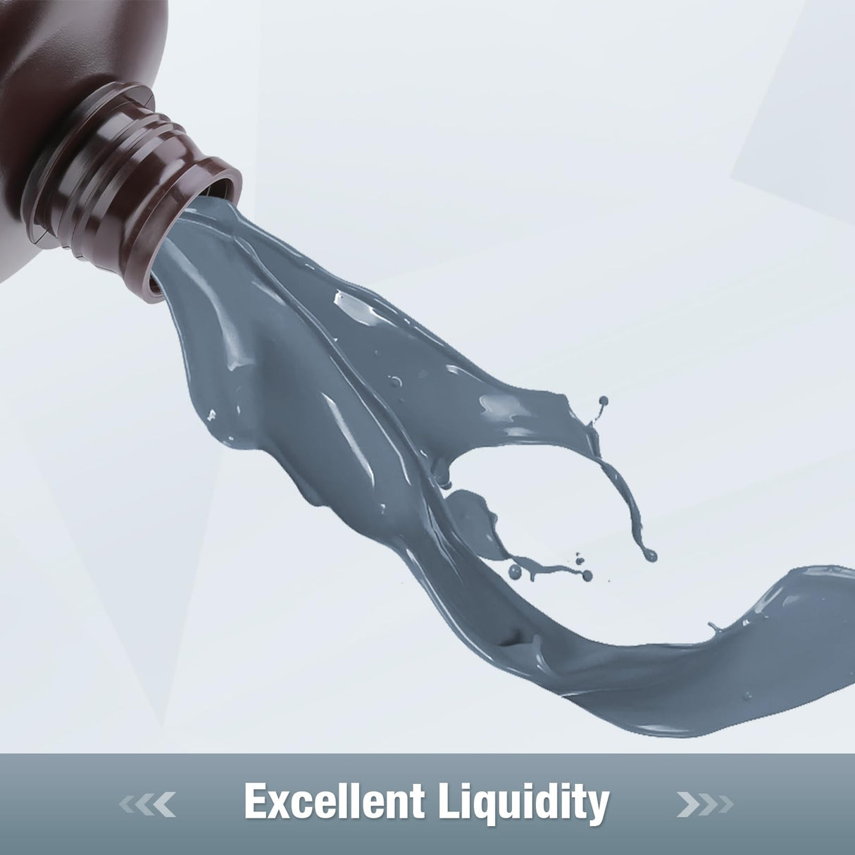 ELEGOO Rapid Standard Resin 3D Printer Resin 405nm Fast Curing High Precision Low Odor Especially for ELEGOO Saturn 3 Ultra and Mars 4 Ultra Grey 1000G Deeplee