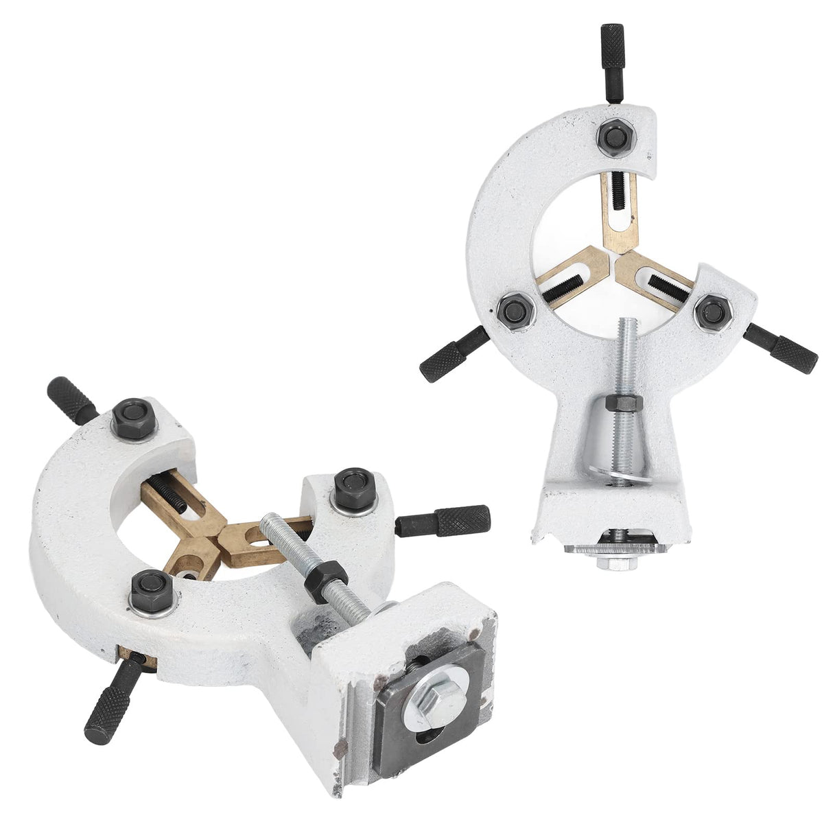 Lathe Center Rest, Fixed Mini Lathe Steady Rest Easy Cutting Metal Woodturning for Longer Workpiece for WM‑210 MX‑210 8inx16in Shanrya
