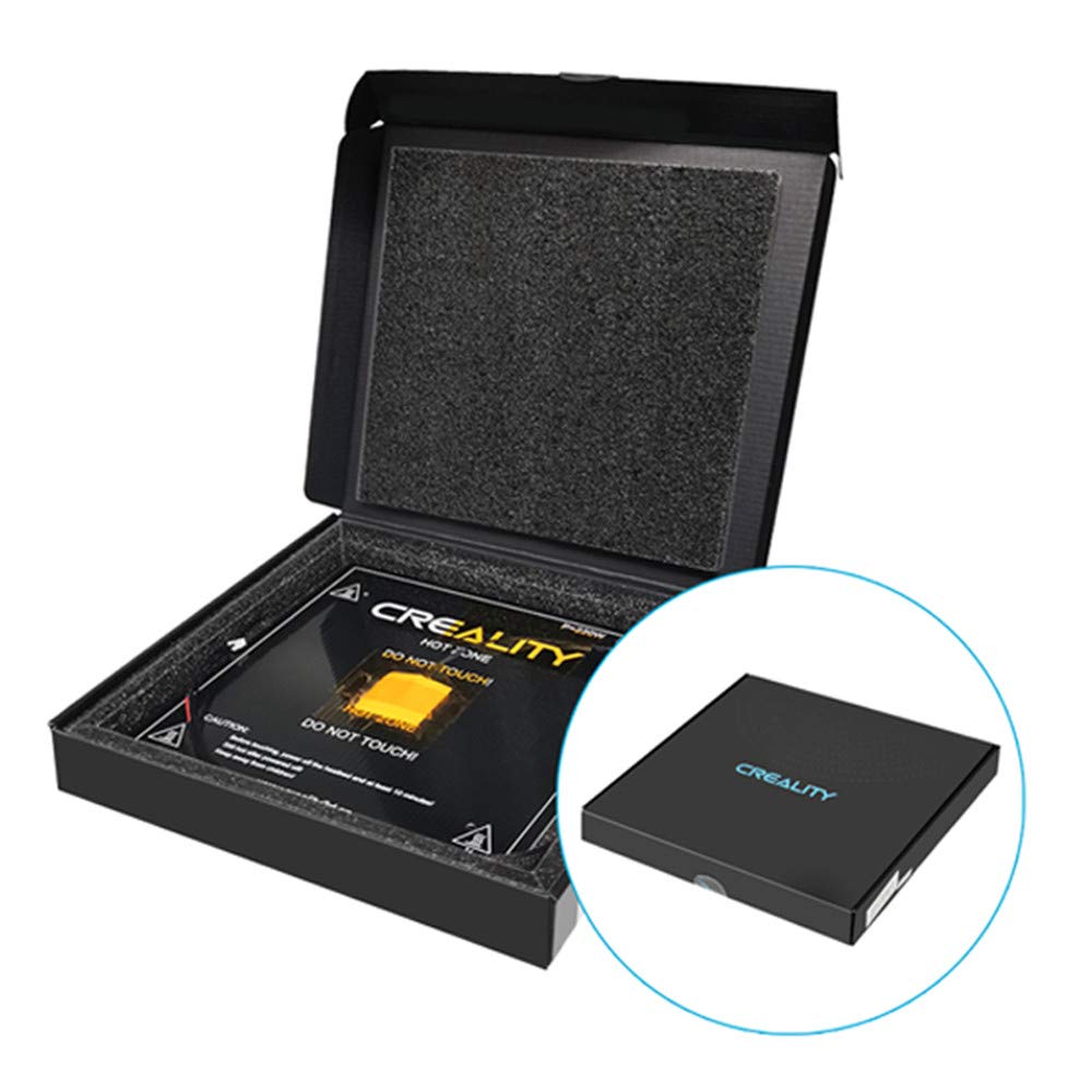 Official Ender 3 V2 Heated Bed 3D Printer Replacement Hot Bed 220W 24V with Cable Compatible for Creality Ender 3, Ender 3 Pro, Ender 3 V2, Ender 3 Neo, Ender 3 V2 Neo... RICHOOSE