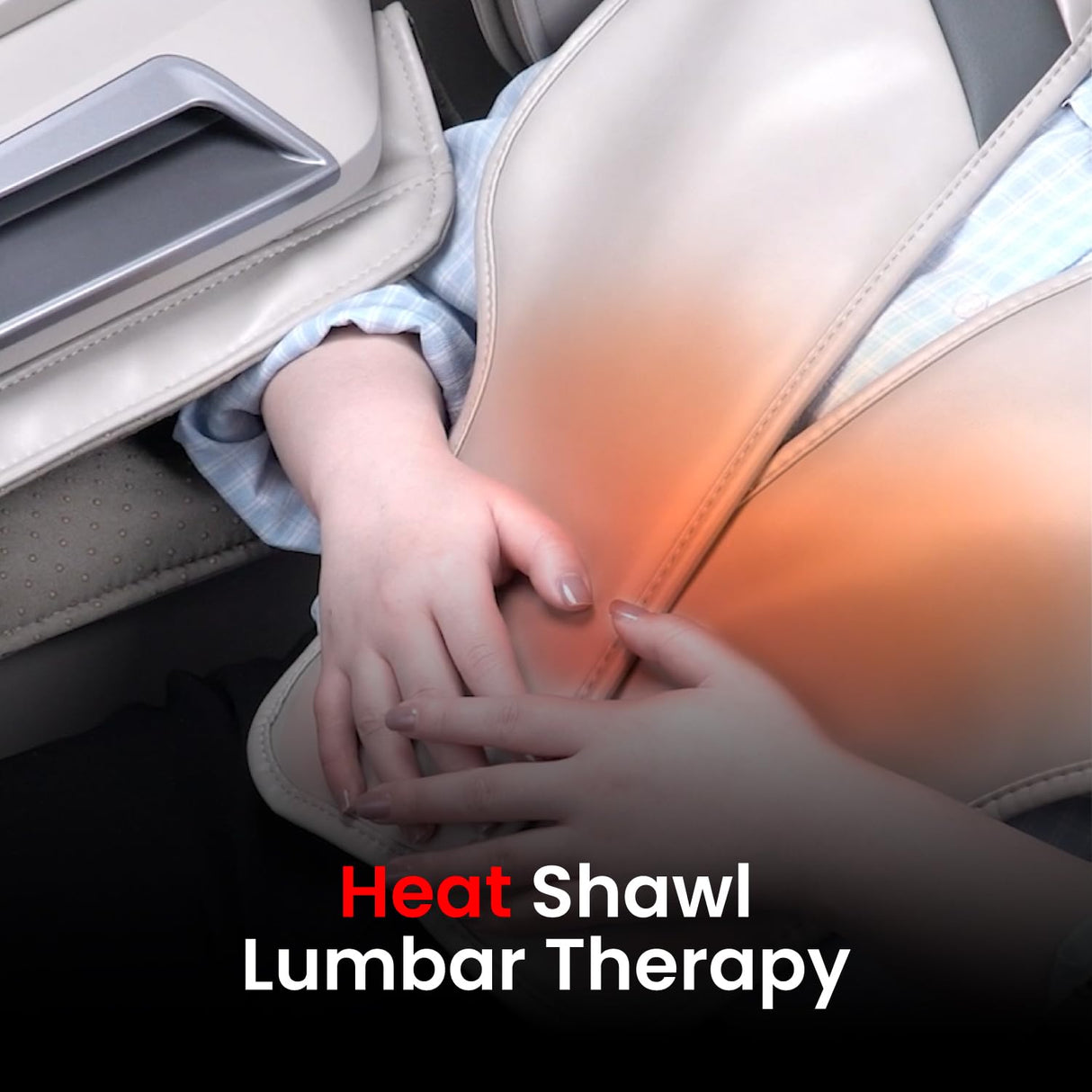 AmaMedic 2025 Revive | 4D Massage | Full Body Massage Chair | Health Fingerprint Sensor| AI Health Detection| 40 Cell Full Body Air Massage | Black (Black) AmaMedic