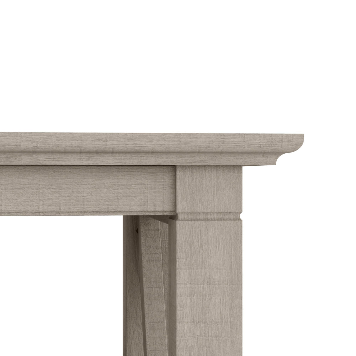 Bush Furniture Key West Tall Stand for 65 Inch TV, Farmhouse Entertainment Center with Storage, Washed Gray Bush Business Furniture