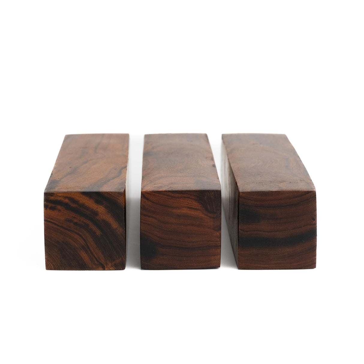 IECAP LLC Hardwood Ironwood Blanks, Exotic Wood – Woodchucks Wood – Hardwood Lumber – Natural Wood for DIY Crafts – Ironwood Lumber Turning Blanks – Size 6 x 1.5 x 1.5 inches – Pack of 3 IECAP LLC