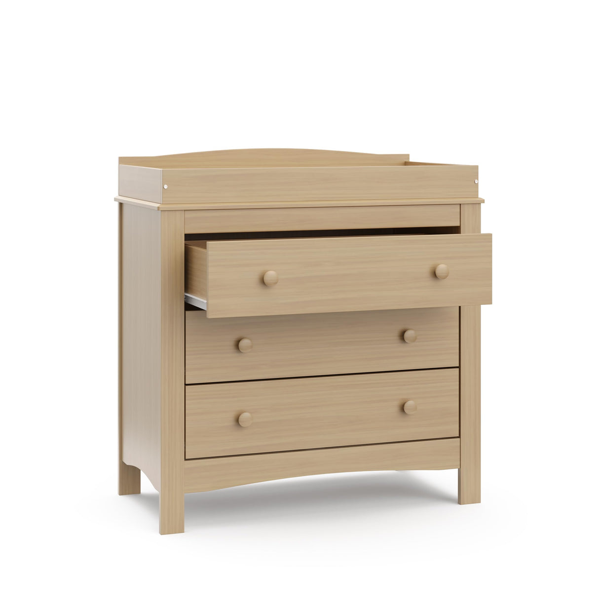Graco Noah 3 Drawer Changing Table Dresser (Driftwood) – GREENGUARD Gold Certified, Includes Interlocking Drawer System Graco