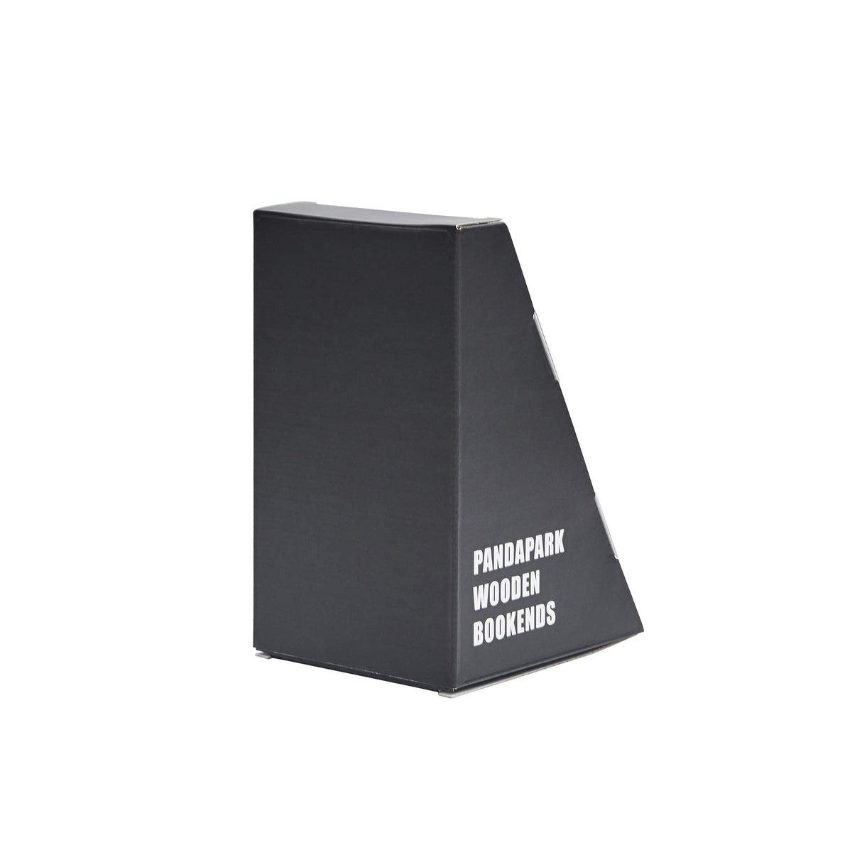 Pandapark Wood,Non-Skid Bookend for Shelves,Heavy Duty,Book Stand for CDs,1 Pair pandapark