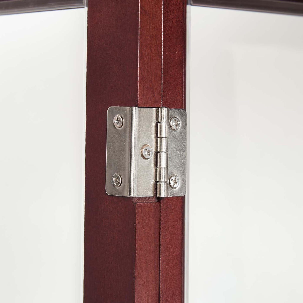 Lighted Curio Cabinet with 6 Adjustable Tempered Glass Shelves, Mirrored Back, Wooden Display Case for Collectibles, Freestanding Storage Cabinet for Living Room Decor, 70” H (Cherry) Generic